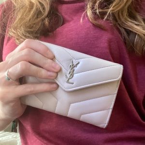 YSL monogram wallet